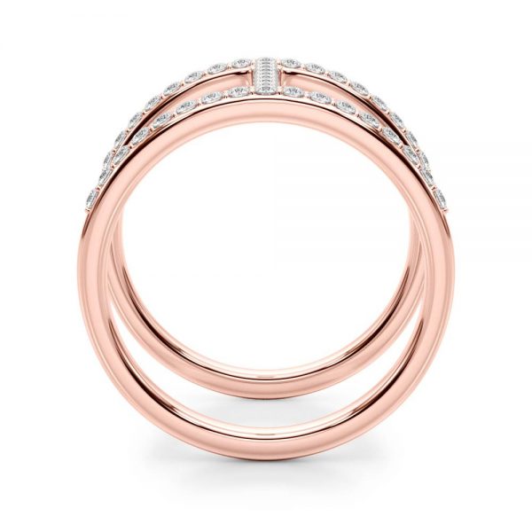 Diamond Fashion Ring, in Rose Gold - 84710
