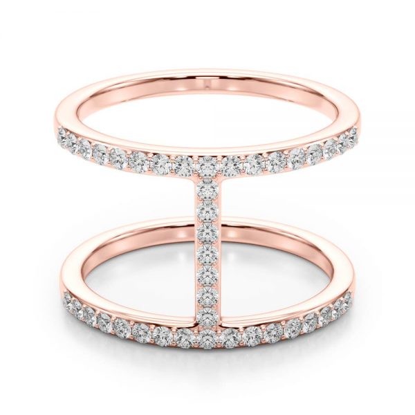 Diamond Fashion Ring, in Rose Gold - 84710