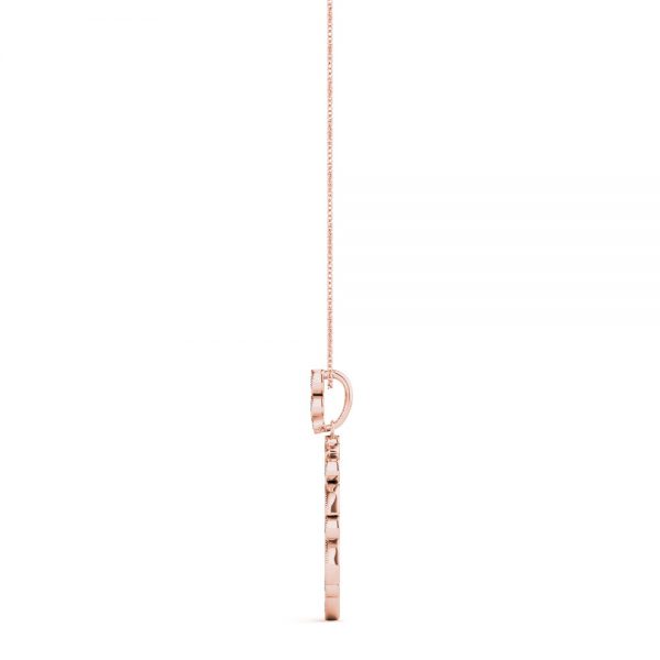 Fashion Diamond Pendant, in Rose Gold - 32554