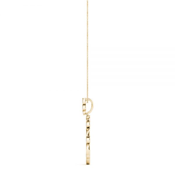 Fashion Diamond Pendant, in Yellow Gold - 32554