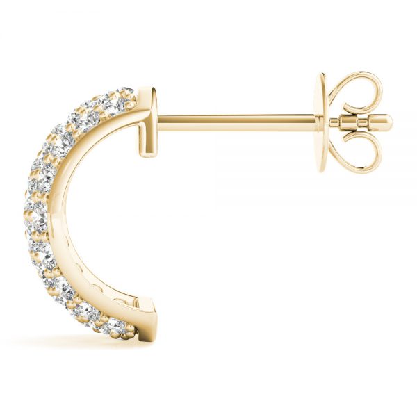 Fashion Earrings, in Yellow Gold - 41096