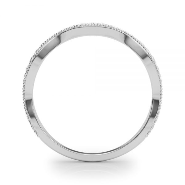 Diamond Wedding Ring, in Platinum - 85319