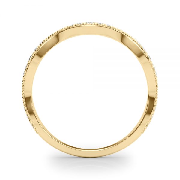 Diamond Wedding Ring, in Yellow Gold - 85319