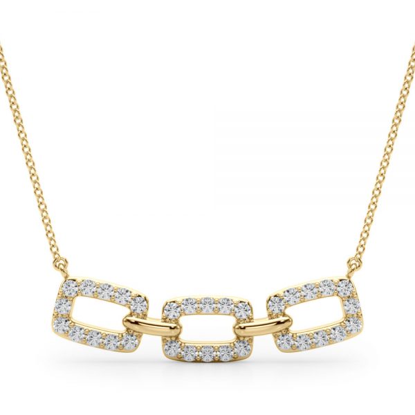 Fashion Diamond Pendant, in Yellow Gold - 32625