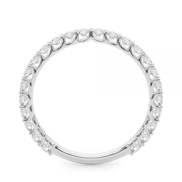 Diamond Wedding Ring, in Platinum - 51202