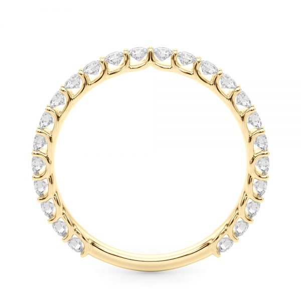 Diamond Wedding Ring, in Yellow Gold - 51202