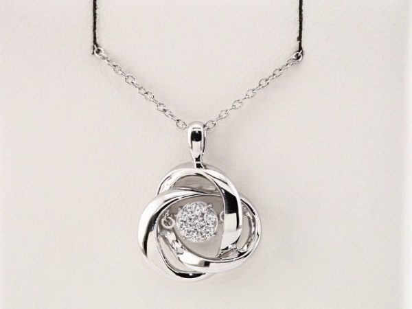 Sterling Silver 1/10 CTW Natural Mystara Diamonds® 18" Necklace - 651763